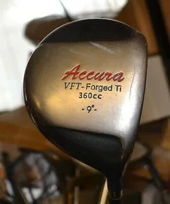 Accura VFT Forged Ti 360cc 9 Degree Driver Grafalloy Graphite Shaft -Fairway Woods shop 1 3319c5d3 68d1 4aa2 a168 1ed428d2c082