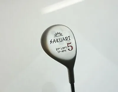 Vintage Refinished Sakuari 21 Degree 5 Wood Regular Steel Shaft Lamkin Grip 9 Vintage Refinished Sakuari 21 Degree 5 Wood Regular Steel Shaft Lamkin Grip - Image 7