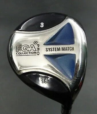 PGA Pro Collection 15° 3 Wood Senior/Ladies Graphite Shaft Pro Tour Grip 10 PGA Pro Collection 15° 3 Wood Senior/Ladies Graphite Shaft Pro Tour Grip - Image 8