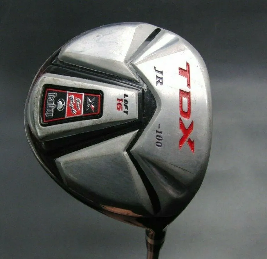 Tear Drop Juniors TearDrop TDX Jr-100 16° Driver Graphite Flex Shaft TearDrop Grip 3 Tear Drop Juniors TearDrop TDX Jr-100 16° Driver Graphite Flex Shaft TearDrop Grip