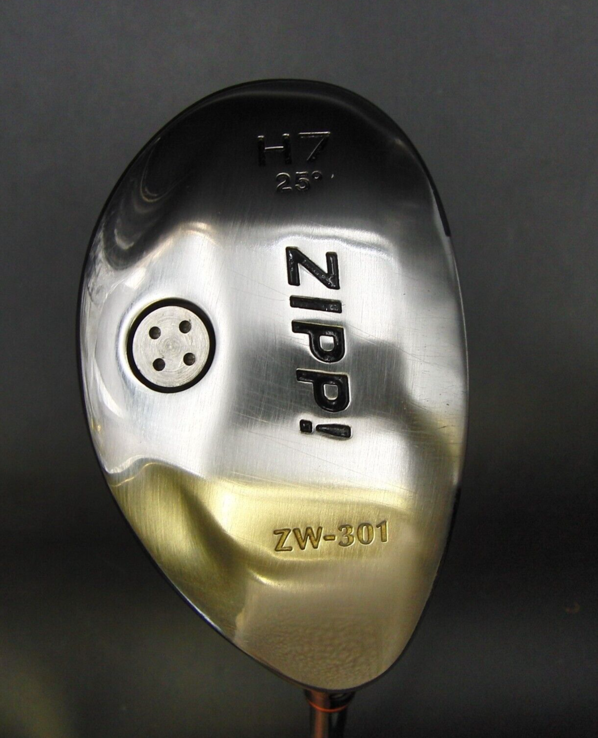 Zipp! ZW-301 H7 25° Hybrid Regular Graphite Shaft Perfect Pro Grip 3 Zipp! ZW-301 H7 25° Hybrid Regular Graphite Shaft Perfect Pro Grip