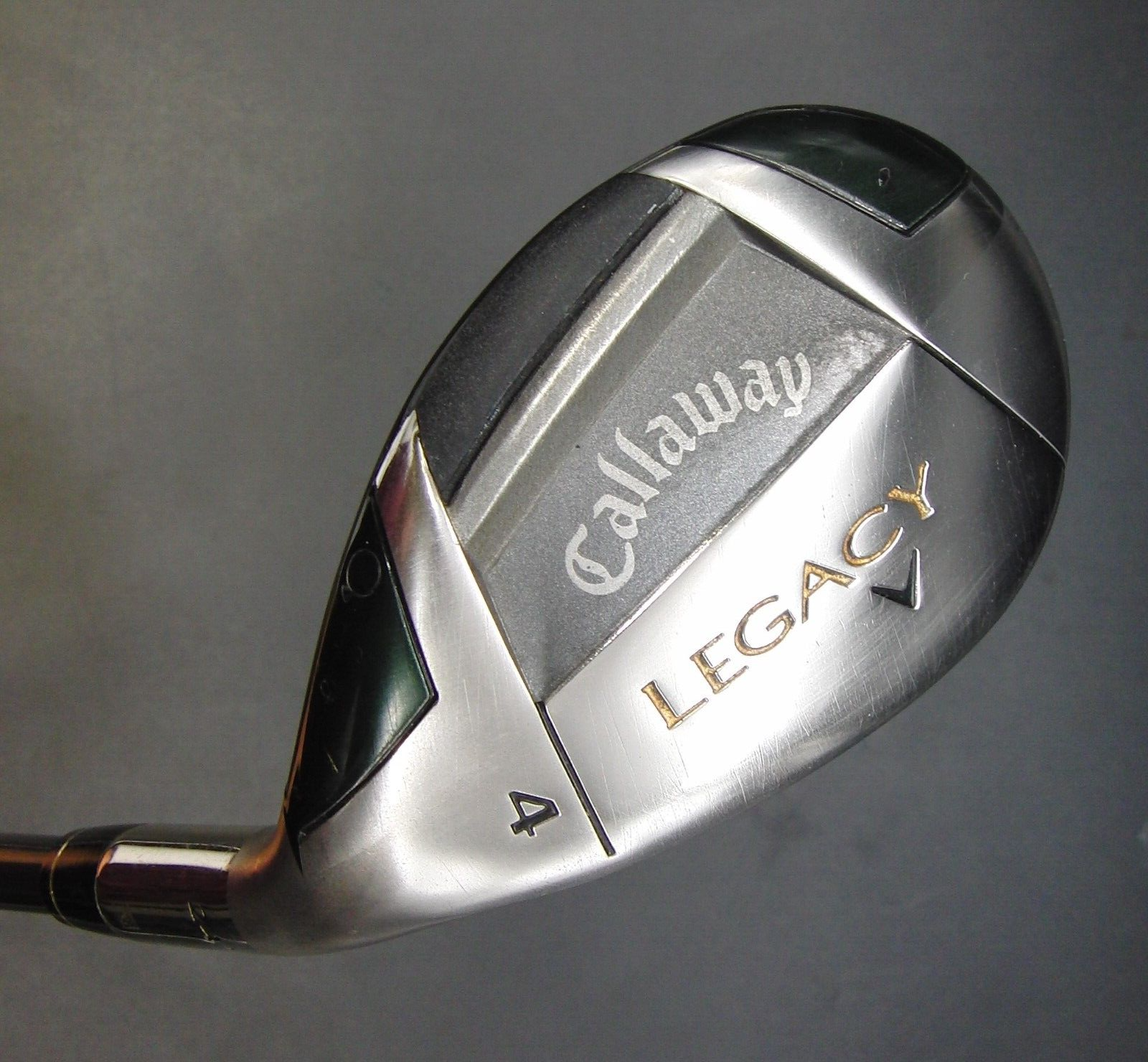 Callaway Legacy 4 Hybrid Regular Graphite Shaft Callaway Grip 3 Callaway Legacy 4 Hybrid Regular Graphite Shaft Callaway Grip