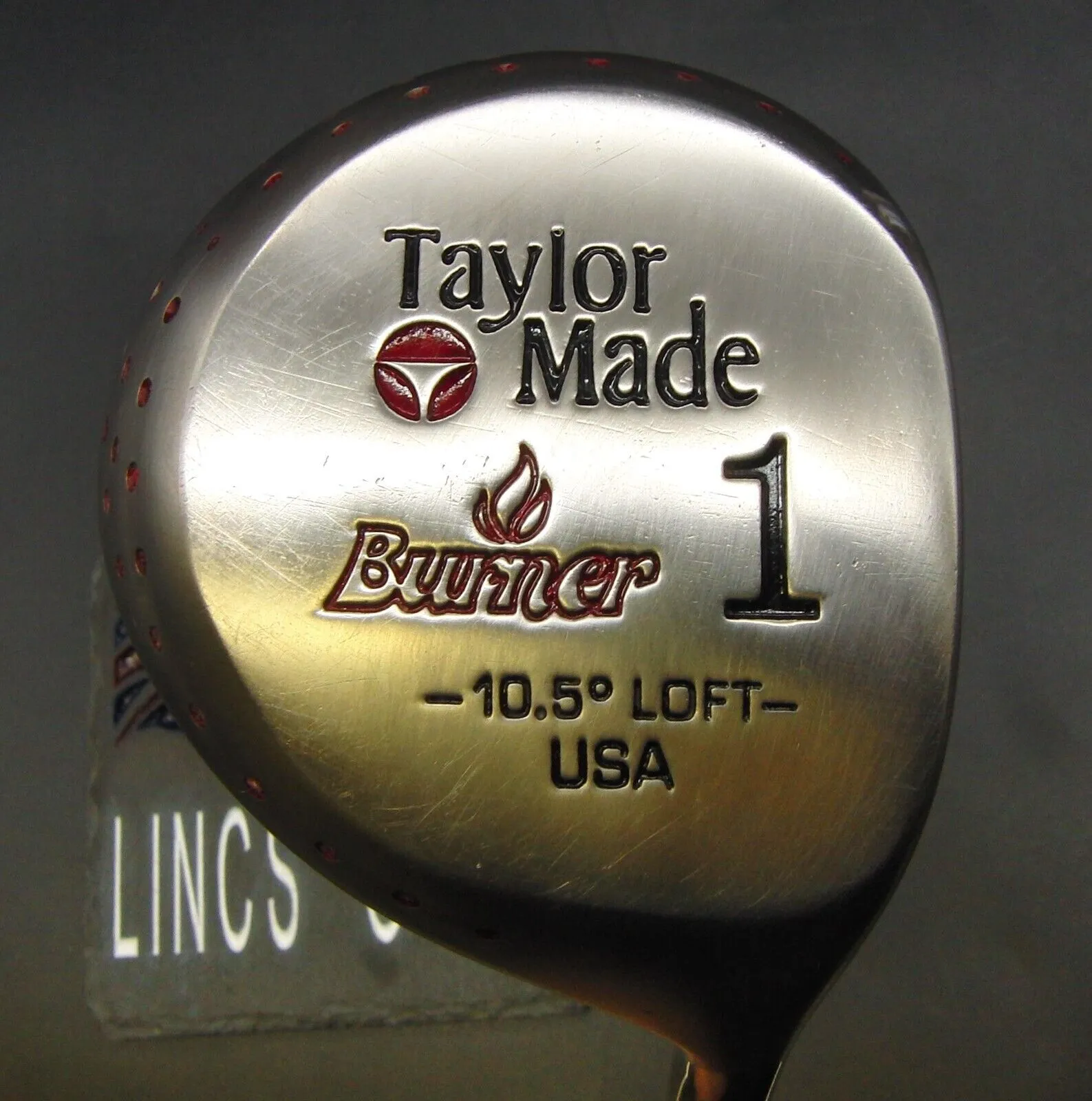 Vintage TaylorMade Burner Tour Preferred 10.5° Driver Regular Steel Shaft 3 Vintage TaylorMade Burner Tour Preferred 10.5° Driver Regular Steel Shaft