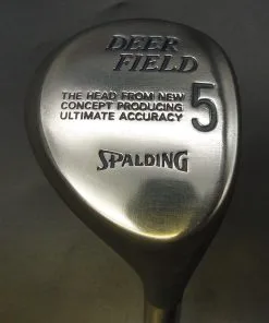 Vintage Spalding Deer Field 5 Wood Regular Graphite Shaft Spalding Grip