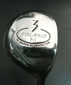Vintage Mizuno Polaris F-1 3 Wood Extra Stiff Flex Graphite Shaft GolfPride Grip