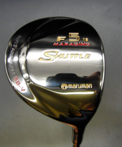 Japanese Maruman Shuttle Maraging SB-V F 18° 5 Wood Regular Graphite Shaft