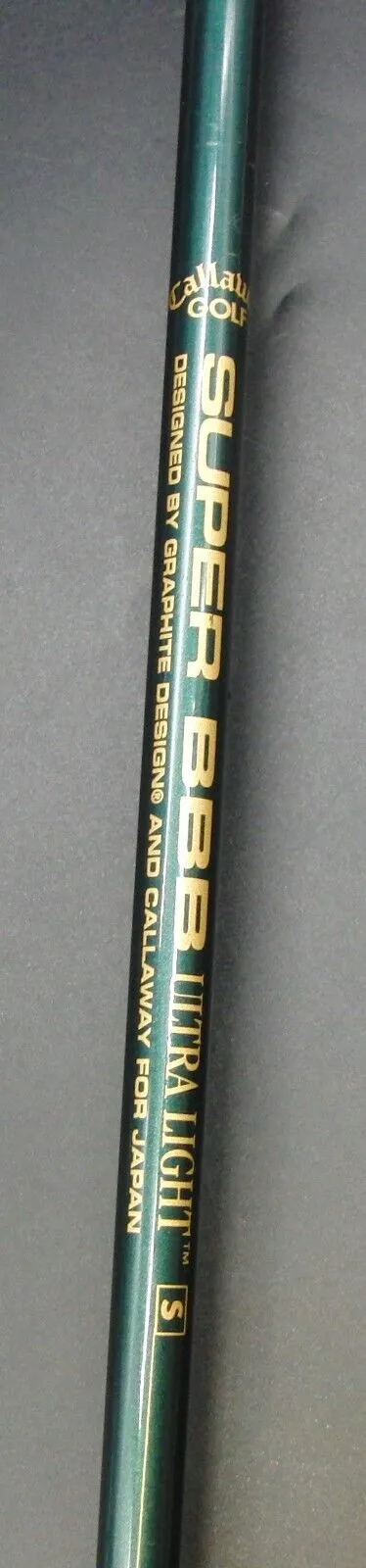 Callaway S2H2 Biggest Big Bertha 10° Driver Stiff Graphite Shaft Callaway Grip 6 Callaway S2H2 Biggest Big Bertha 10° Driver Stiff Graphite Shaft Callaway Grip - Image 4