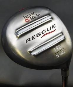 TaylorMade Rescue 190 20° Wood Stiff Graphite Shaft TaylorMade Grip
