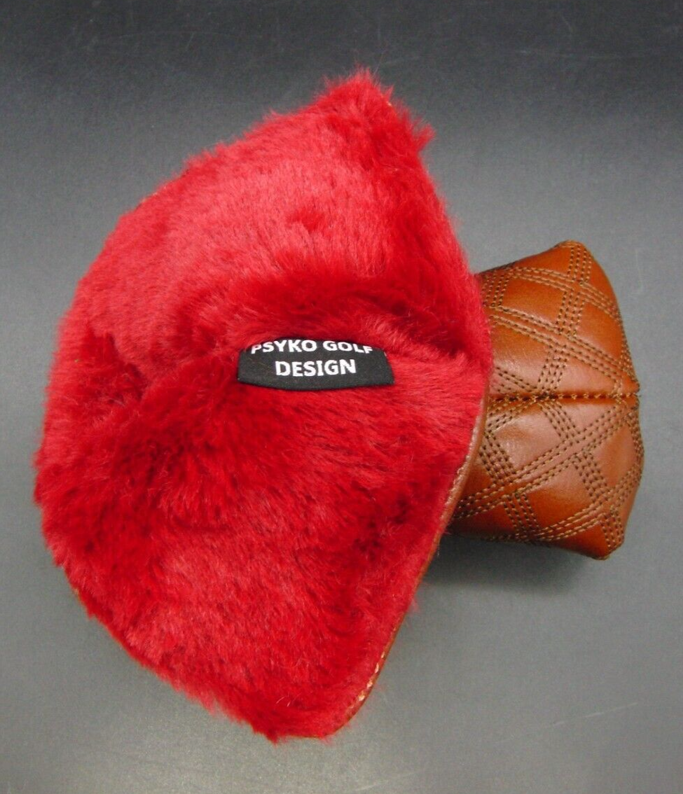 Luxury PSYKO GOLF Ostrich Genuine Leather Putter Head Cover 7 Luxury PSYKO GOLF Ostrich Genuine Leather Putter Head Cover - Image 5