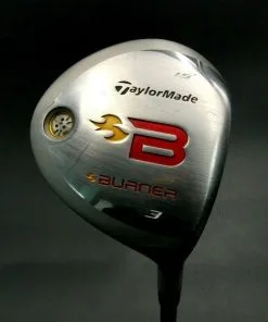 TaylorMade Burner 15° 3 Wood Stiff Graphite Shaft Elite Grip