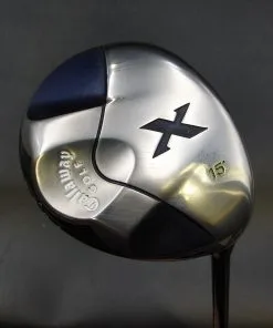 Callaway Golf X 15° 3 Wood Regular Graphite Shaft Perfect Pro Grip