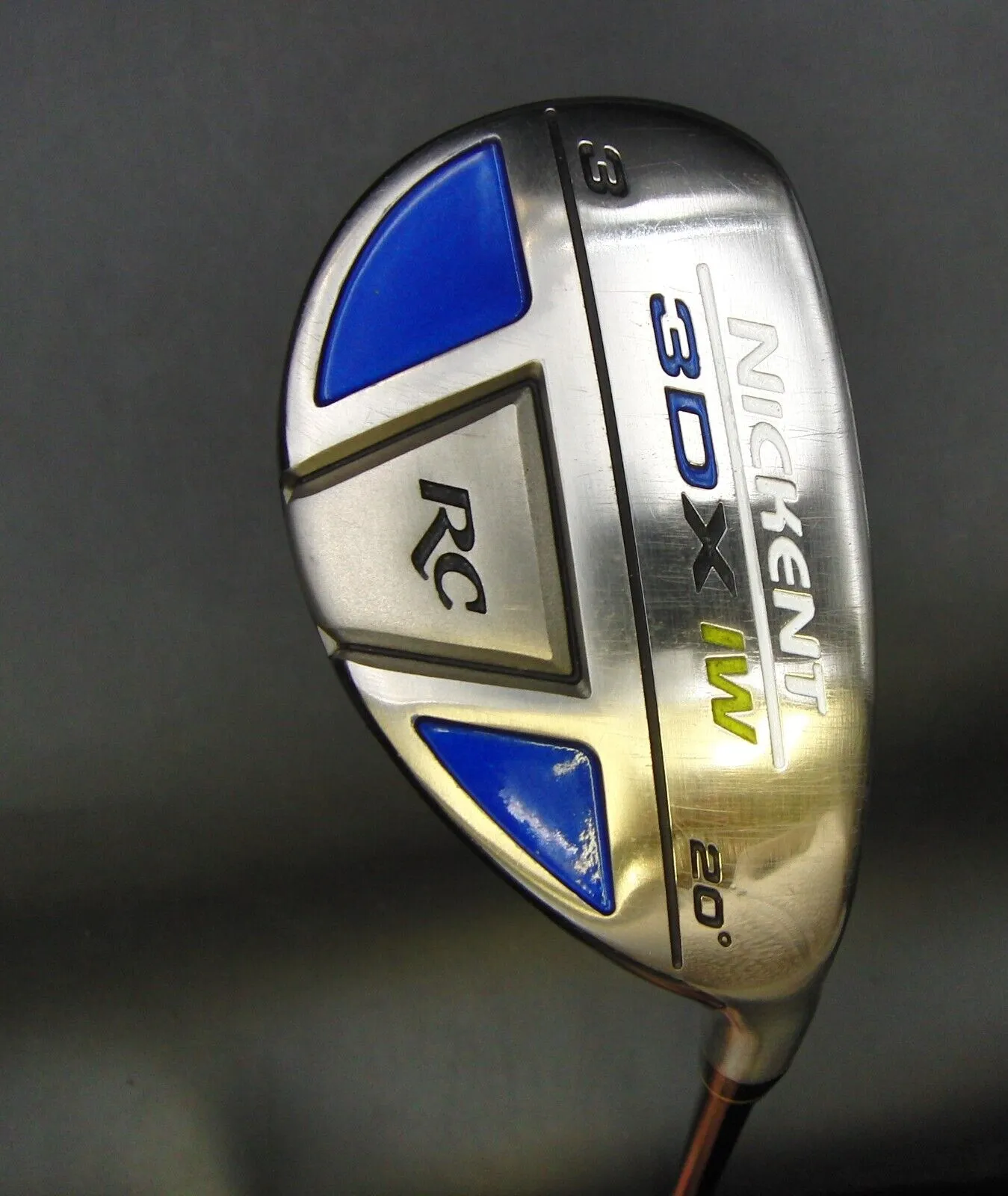 Royal Collection Nickent 3DX IW 20° 3 Hybrid Regular Graphite Shaft + Head Cover 4 Royal Collection Nickent 3DX IW 20° 3 Hybrid Regular Graphite Shaft + Head Cover - Image 2