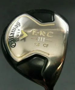 Callaway E.R.C III 9.5° CF Driver Stiff Graphite Shaft Golf Pride Grip