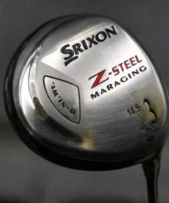 Srixon Z-Steel Maraging 14.5° 3-Wood Regular Graphite Shaft Golf Pride Grip