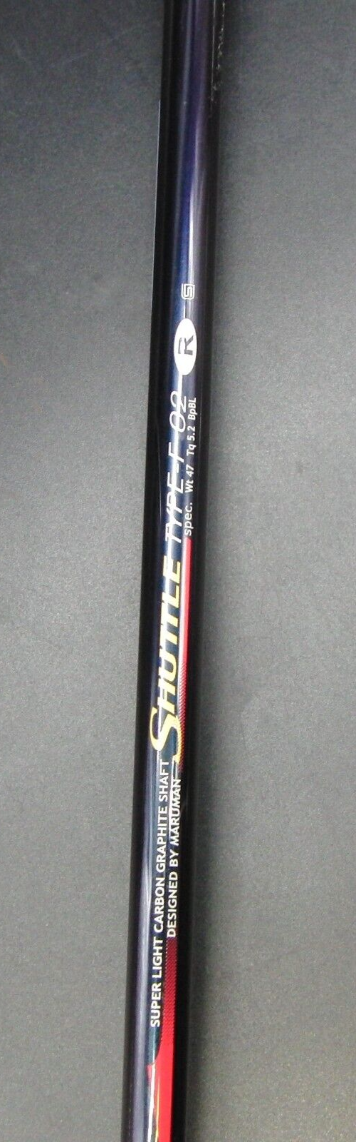 Japanese Maruman Shuttle Maraging SB-V F 18° 5 Wood Regular Graphite Shaft 6 Japanese Maruman Shuttle Maraging SB-V F 18° 5 Wood Regular Graphite Shaft - Image 4