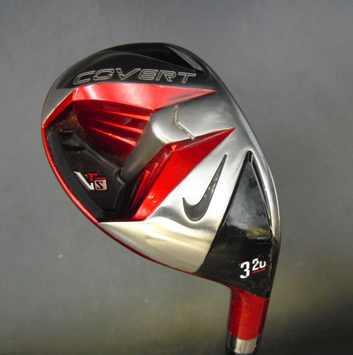 Nike Vrs NexCor Covert 20° 3 Hybrid Regular Graphite Shaft Golf Pride Grip 3 Nike Vrs NexCor Covert 20° 3 Hybrid Regular Graphite Shaft Golf Pride Grip