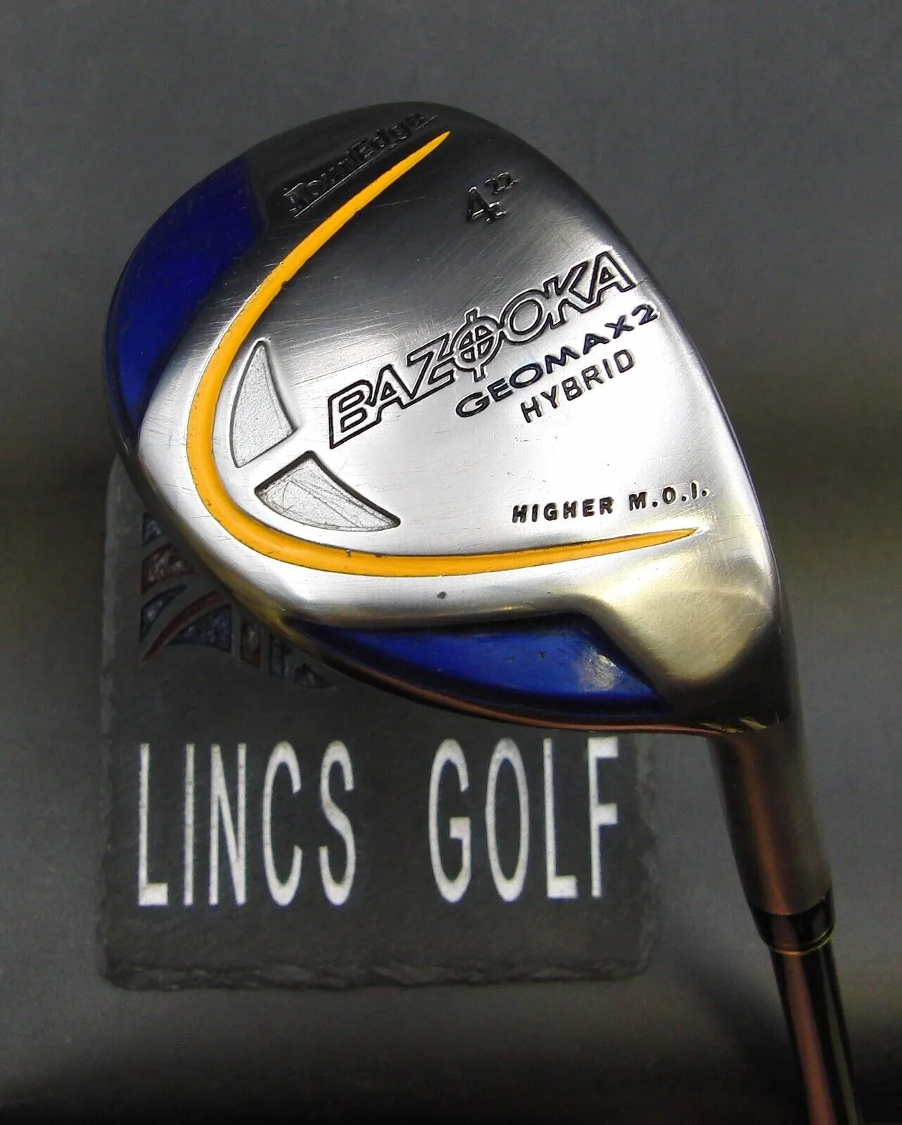 Touredge Bazooka Geomax 22° 4 Hybrid Regular Graphite Shaft Lamkin Grip+H.Cover 3 Touredge Bazooka Geomax 22° 4 Hybrid Regular Graphite Shaft Lamkin Grip+H.Cover