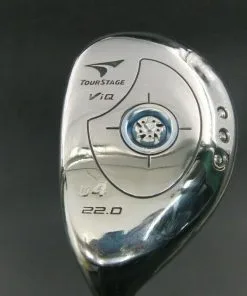 Japanese Left Handed Bridgestone TourStage ViQ U4 22 ° Hybrid Stiff Graphite Flex Shaft