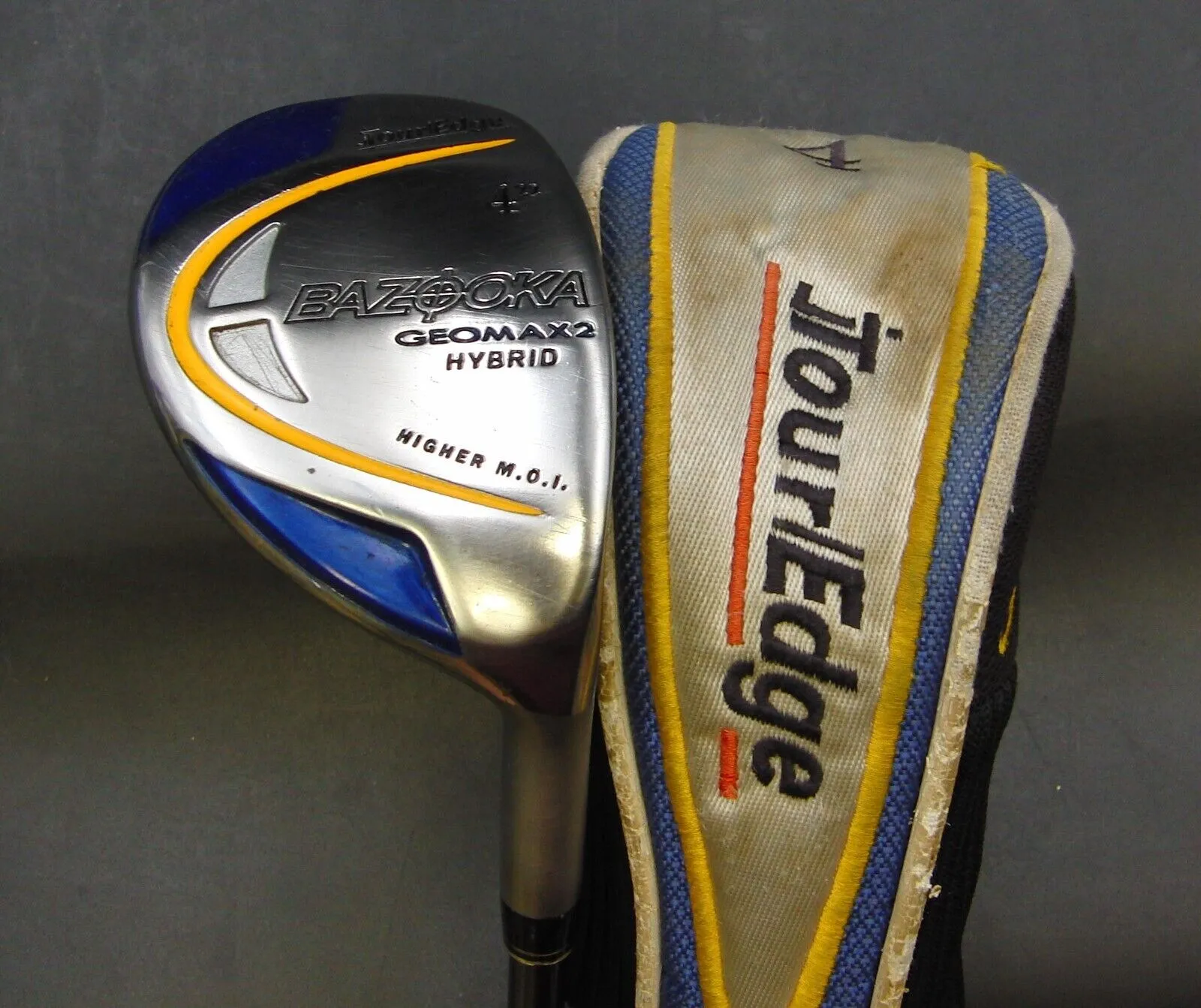 Touredge Bazooka Geomax 22° 4 Hybrid Regular Graphite Shaft Lamkin Grip+H.Cover 4 Touredge Bazooka Geomax 22° 4 Hybrid Regular Graphite Shaft Lamkin Grip+H.Cover - Image 2