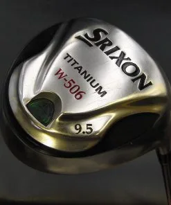 Srixon Titanium W-506 9.5° Driver Stiff Graphite Shaft Lamkin Grip