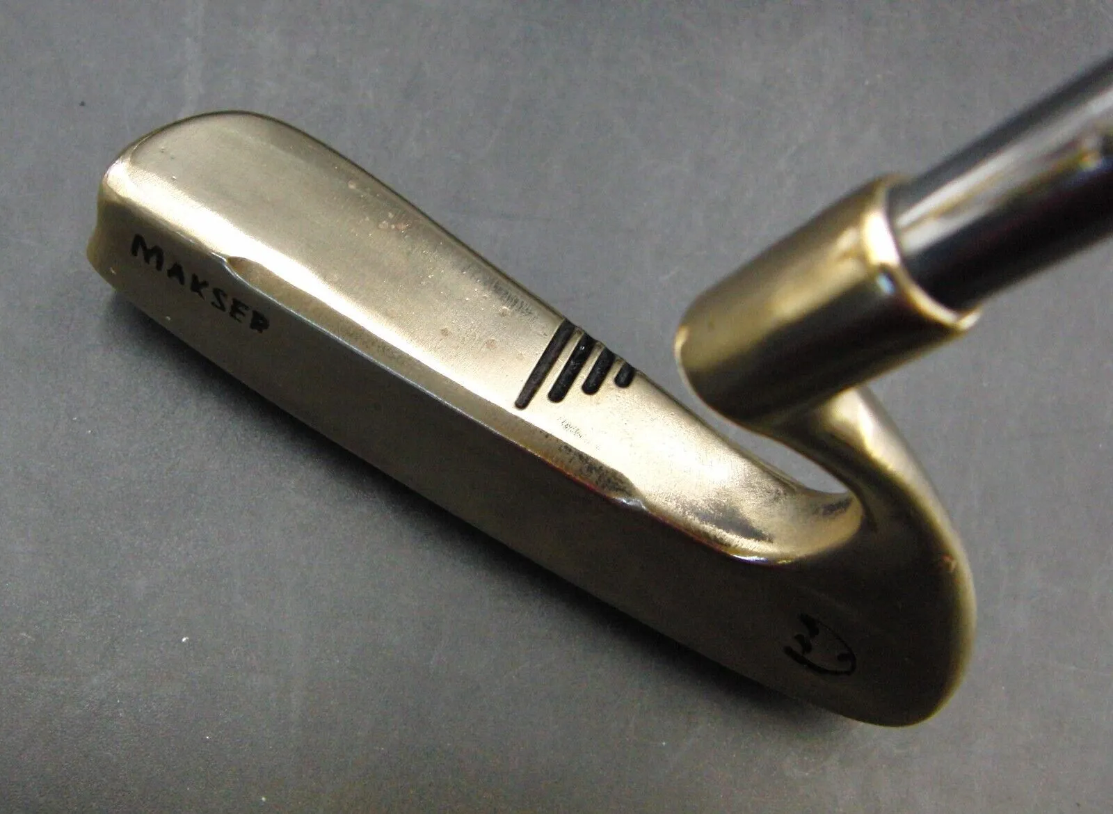 Refurbished Makser JM Olazabal Putter 88cm Playing Length Steel Shaft Royal Grip 11 Refurbished Makser JM Olazabal Putter 88cm Playing Length Steel Shaft Royal Grip - Image 9