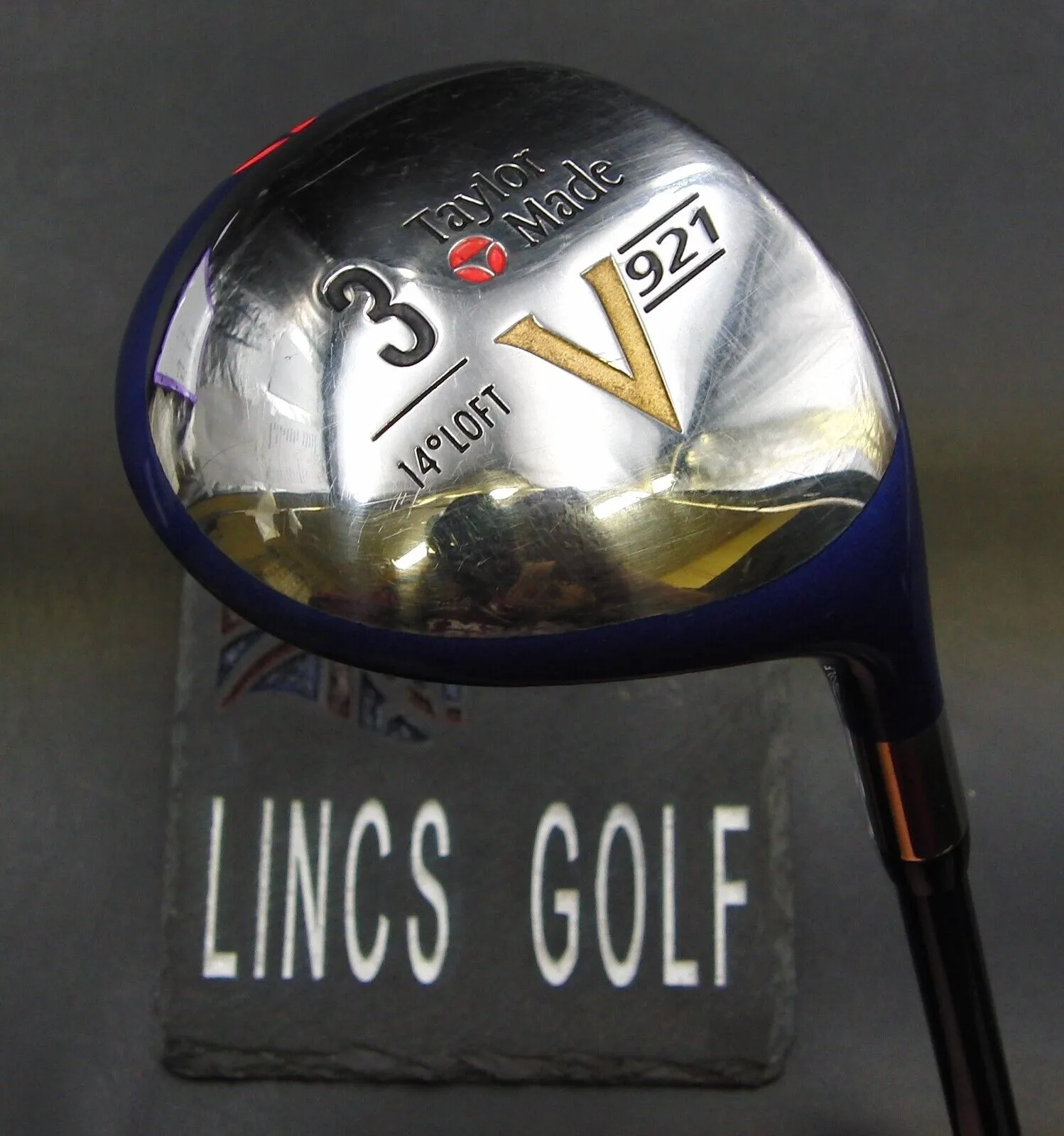 Vintage Taylormade 921 14° 3 Wood Stiff Graphite Shaft Taylormade Grip 3 Vintage Taylormade 921 14° 3 Wood Stiff Graphite Shaft Taylormade Grip