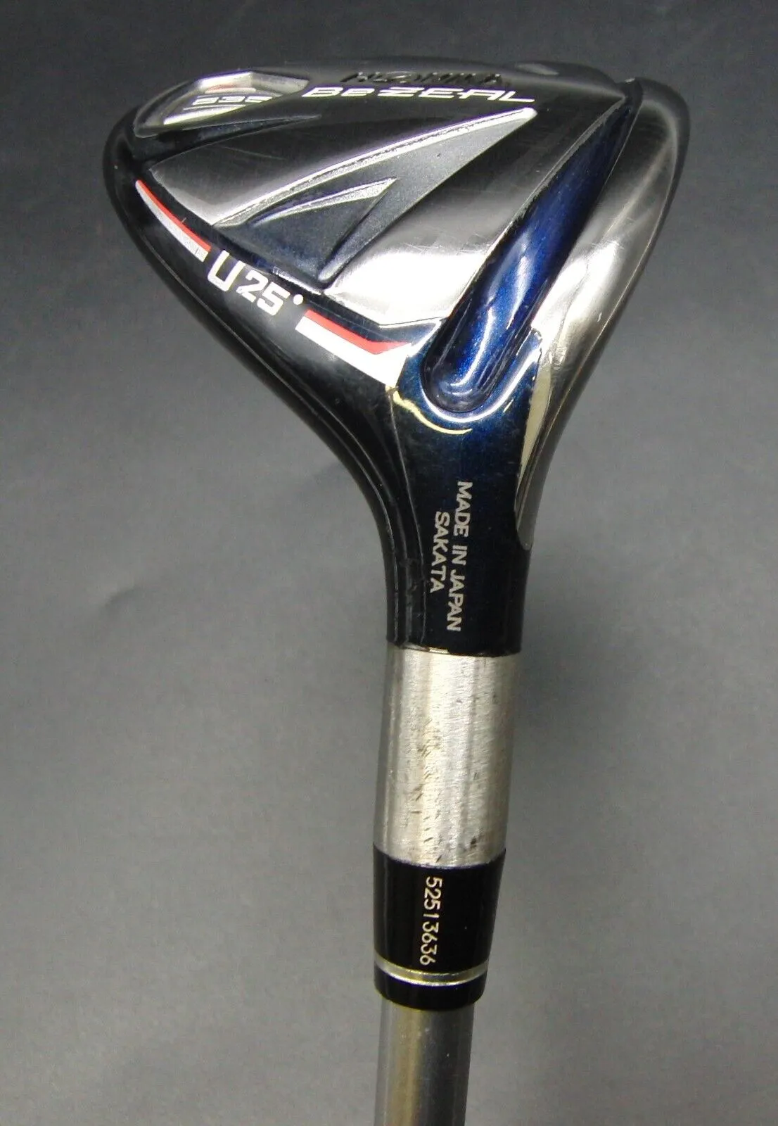 Honma Be Zeal 535 25° Hybrid Regular Graphite Shaft Honma Grip + Head Cover 4 Honma Be Zeal 535 25° Hybrid Regular Graphite Shaft Honma Grip + Head Cover - Image 2