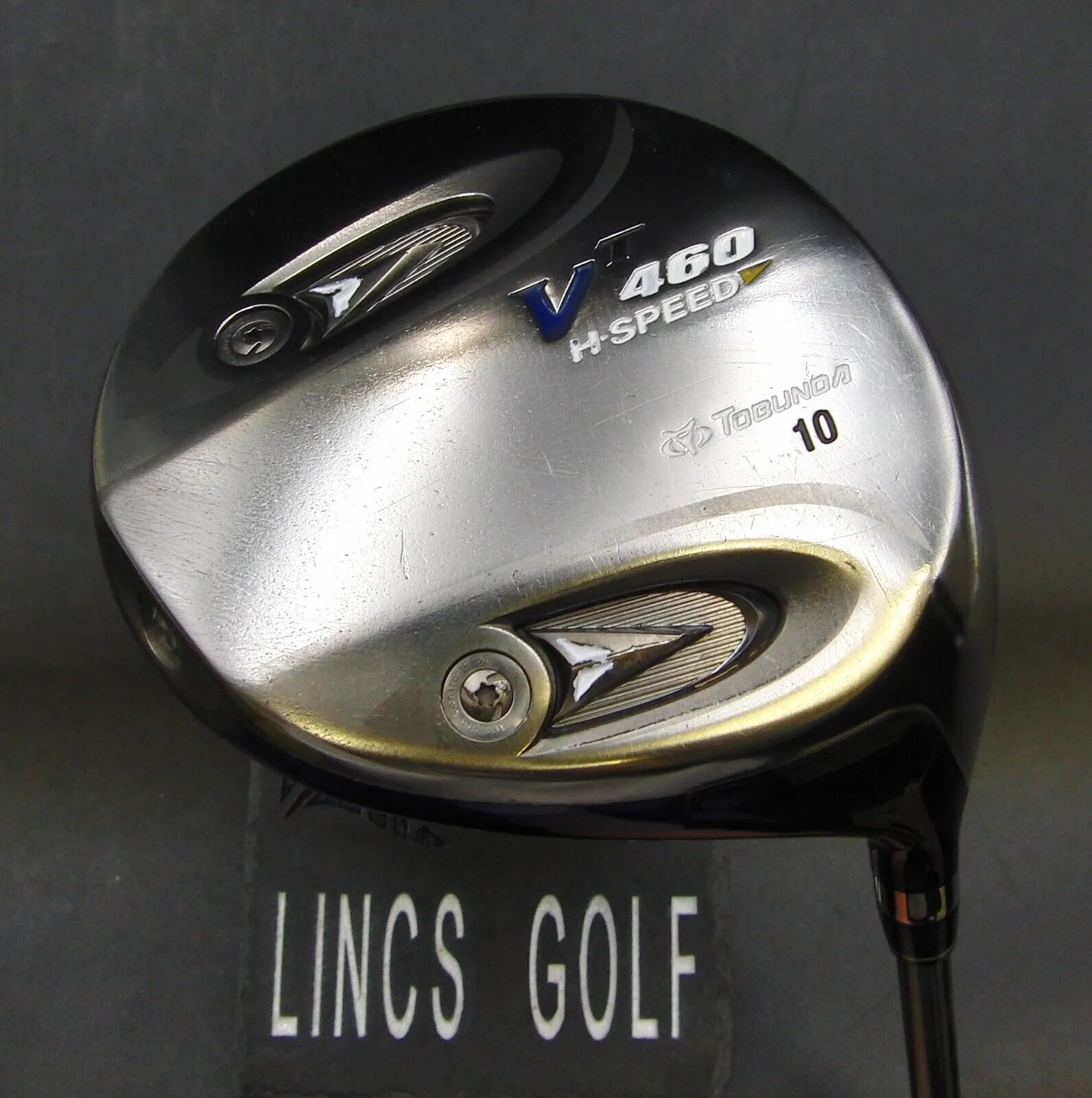 Japanese Tobunda VT460 H-Speed 10° Driver Stiff Graphite Shaft Tobunda Grip 3 Japanese Tobunda VT460 H-Speed 10° Driver Stiff Graphite Shaft Tobunda Grip