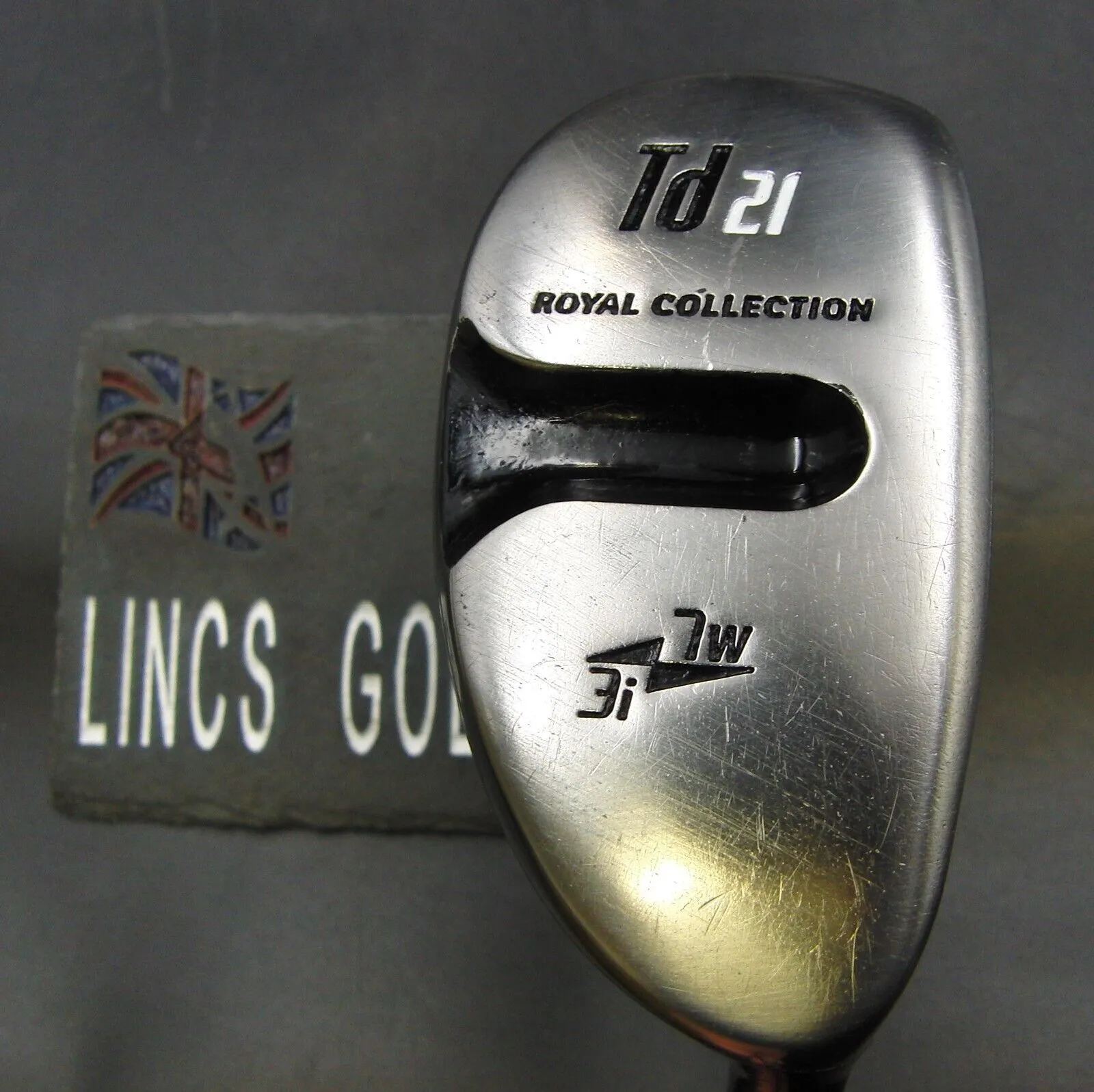 Royal Collection TD21 3i 7W Hybrid Wood Stiff Steel Shaft Golf Pride Grip 3 Royal Collection TD21 3i 7W Hybrid Wood Stiff Steel Shaft Golf Pride Grip