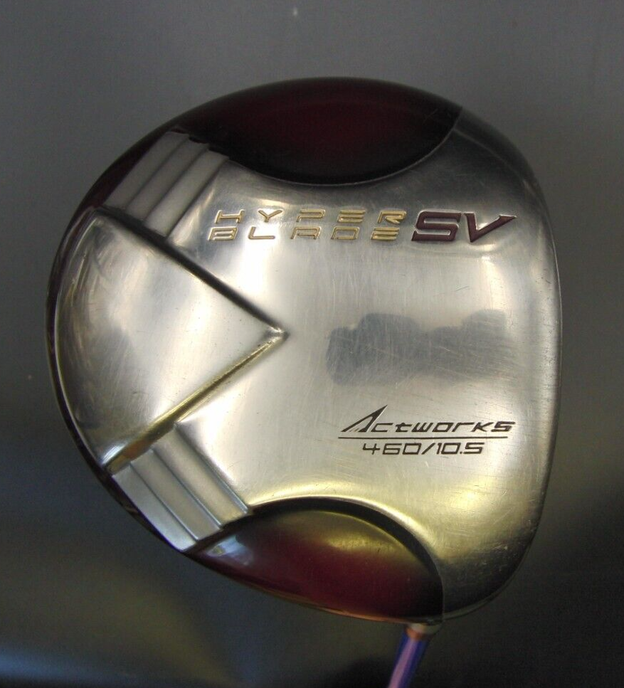 Japanese Actworks Hyper Blade SV 450/10.5º Driver Regular Graphite Shaft 3 Japanese Actworks Hyper Blade SV 450/10.5º Driver Regular Graphite Shaft