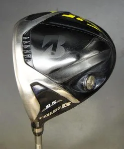 Left Handed Bridgestone JGR Tour B 9.5° Driver Stiff Graphite Shaft G/Pride Grip