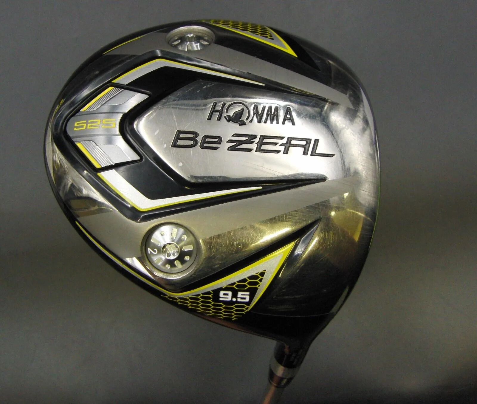 Honma BeZEAL 525 9.5° Driver Stiff Graphite Shaft Honma Grip 3 Honma BeZEAL 525 9.5° Driver Stiff Graphite Shaft Honma Grip