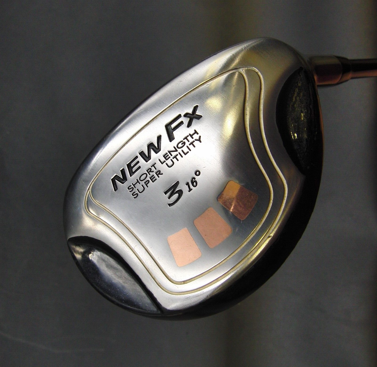 Japanese New FX 16° 3 Wood Senior Graphite Shaft Golf Pride Grip 3 Japanese New FX 16° 3 Wood Senior Graphite Shaft Golf Pride Grip