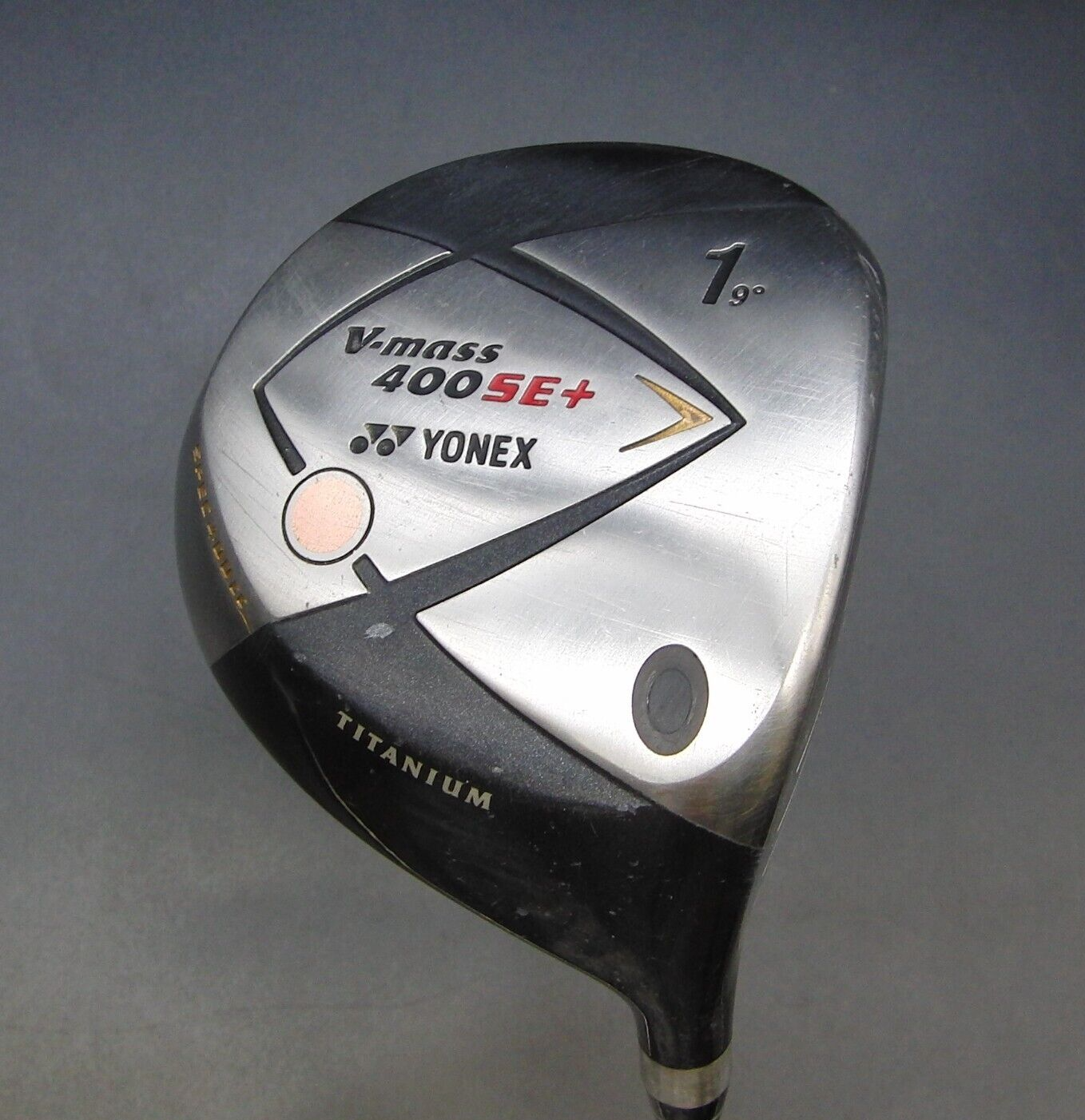 Yonex V-Mass 400 SE+ 9° Driver Regular Flex Graphite Shaft Yonex Grip 3 Yonex V-Mass 400 SE+ 9° Driver Regular Flex Graphite Shaft Yonex Grip