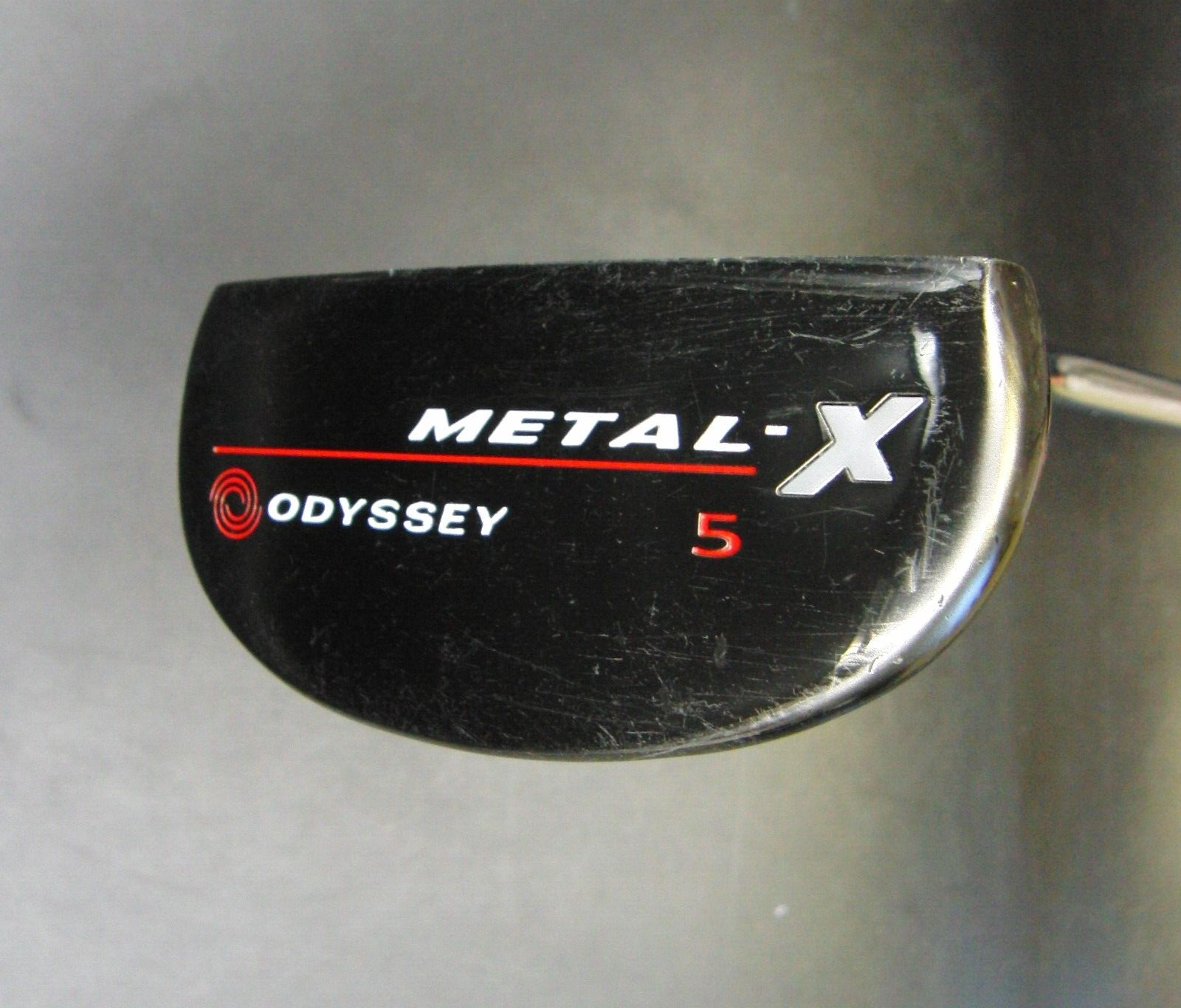 Odyssey 5 Metal-X Putter 87cm Playing Length Steel Shaft Iguana Golf Grip 3 Odyssey 5 Metal-X Putter 87cm Playing Length Steel Shaft Iguana Golf Grip