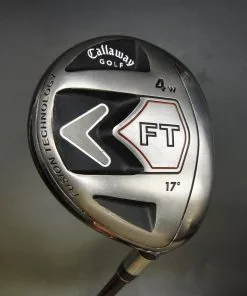 Callaway Golf Fusion Technology FT 17° 4 Wood Stiff Graphite Shaft Elite Grip