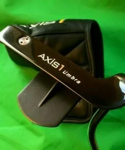 Hardly Used Axis1 Umbra Putter 86cm Long + Headcover
