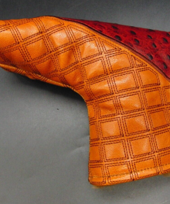 Luxury PSYKO GOLF Ostrich Genuine Leather Putter Embossed Logo Head Cover -Fairway Woods shop 32 b6929c0d 88e2 4407 ac2f e272fe4e0ba6