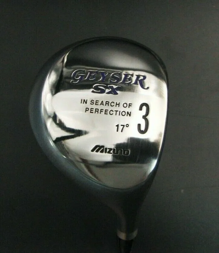 Vintage Mizuno Geyser SX 17° 3 Wood Regular Graphite Shaft Mizuno Grip 3 Vintage Mizuno Geyser SX 17° 3 Wood Regular Graphite Shaft Mizuno Grip