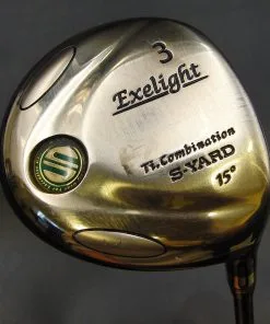 Seiko S-YARD Exelight 15º 3 Wood Regular Graphite Shaft S-YARD Grip