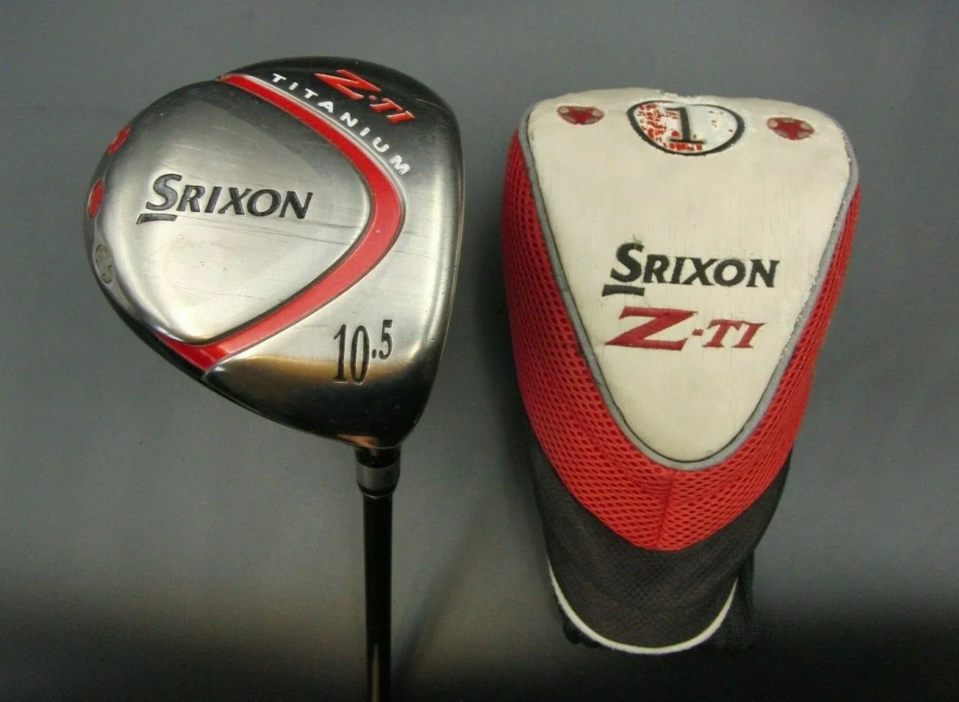 Srixon Z-TI Titanium 10.5° Driver Regular Graphite Shaft Srixon Grip 3 Srixon Z-TI Titanium 10.5° Driver Regular Graphite Shaft Srixon Grip