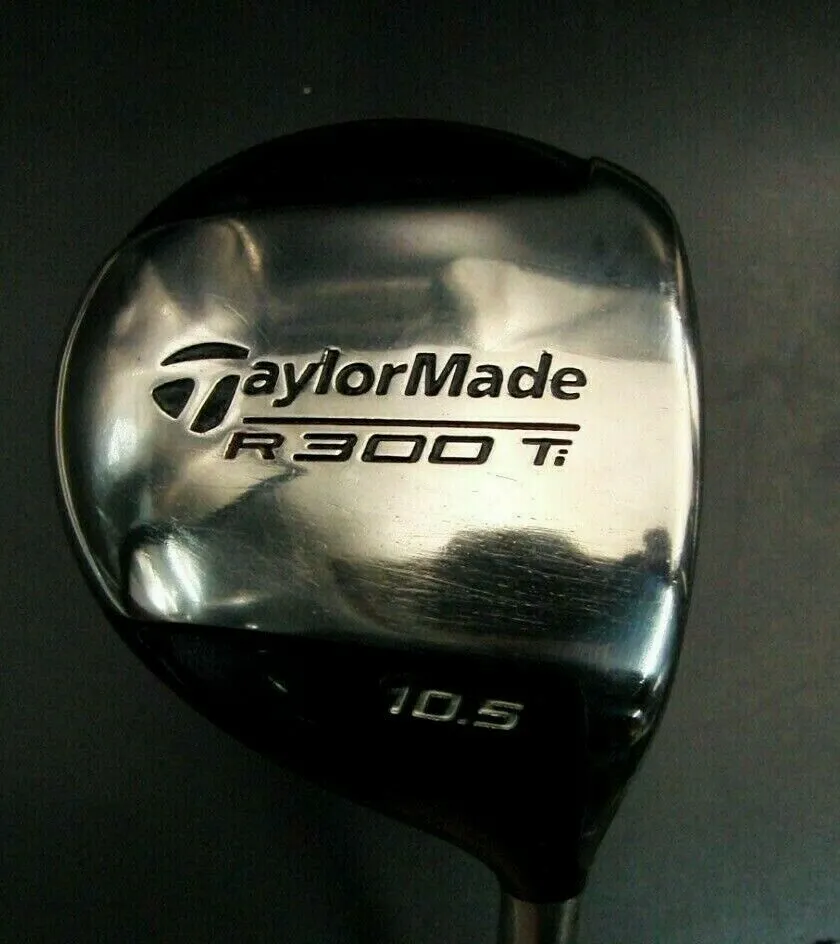 TaylorMade R300 Ti 10.5° Driver Regular Flex Graphite Shaft TaylorMade Grip 3 TaylorMade R300 Ti 10.5° Driver Regular Flex Graphite Shaft TaylorMade Grip