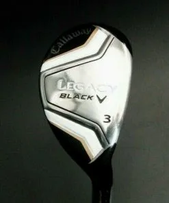 Callaway Legacy Black V 21° 3 Hybrid Stiff Flex Graphite Shaft Ignio Grip