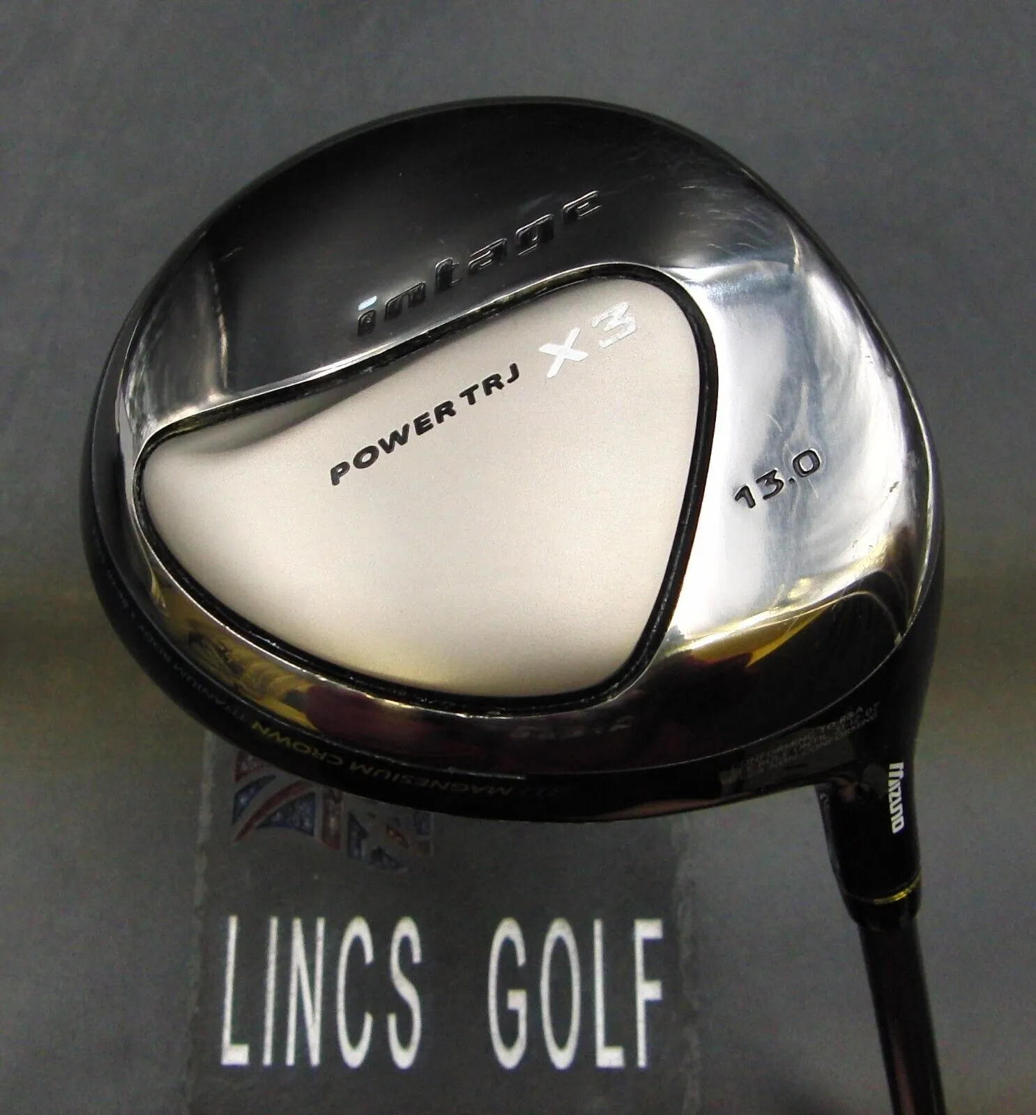 Ladies Mizuno Intage Power TRJ X3 3 Wood Ladies Graphite Shaft & Power TRJ H/C 4 Ladies Mizuno Intage Power TRJ X3 3 Wood Ladies Graphite Shaft & Power TRJ H/C - Image 2