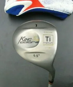 Cobra King Oversize T1 1 Wood 9.5° Driver Regular Graphite Shaft Cobra Grip