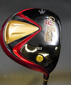 Japanese Grass Hunter Tour 521 10.5° Driver Regular Graphite Shaft HeadCover -Fairway Woods shop 32 d007a988 68f9 42f7 b804 78b7f04f5953