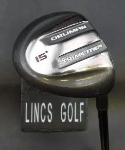 Orlimar Tri Metal 15° 3 Wood Regular Graphite Shaft Golf Pride Grip