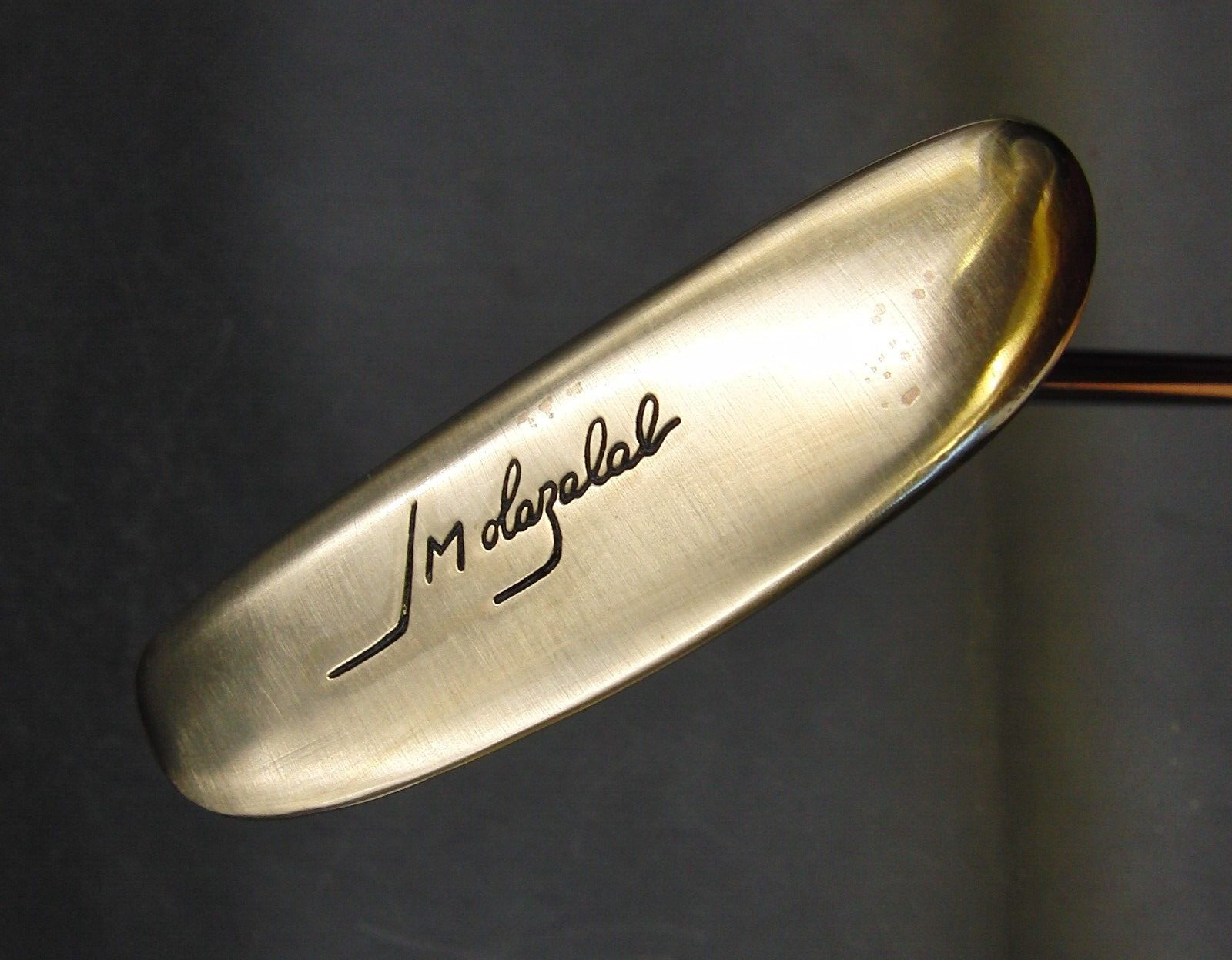 Refurbished Makser JM Olazabal Putter 88cm Playing Length Steel Shaft Royal Grip 6 Refurbished Makser JM Olazabal Putter 88cm Playing Length Steel Shaft Royal Grip - Image 4