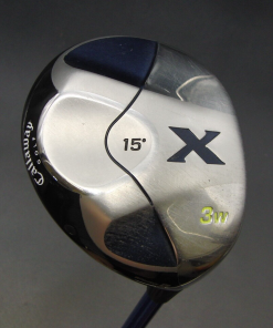 Callaway Golf X 15° 3 Wood Stiff Graphite Shaft Callaway Grip