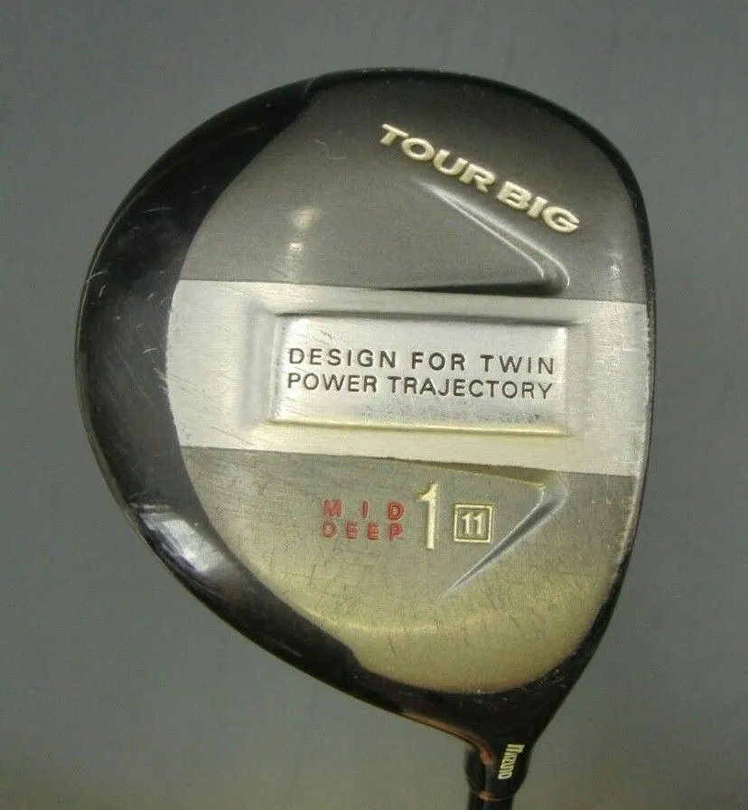 Mizuno Tour Big Mid Deep 11° Driver Stiff Graphite Shaft Mizuno Grip 3 Mizuno Tour Big Mid Deep 11° Driver Stiff Graphite Shaft Mizuno Grip